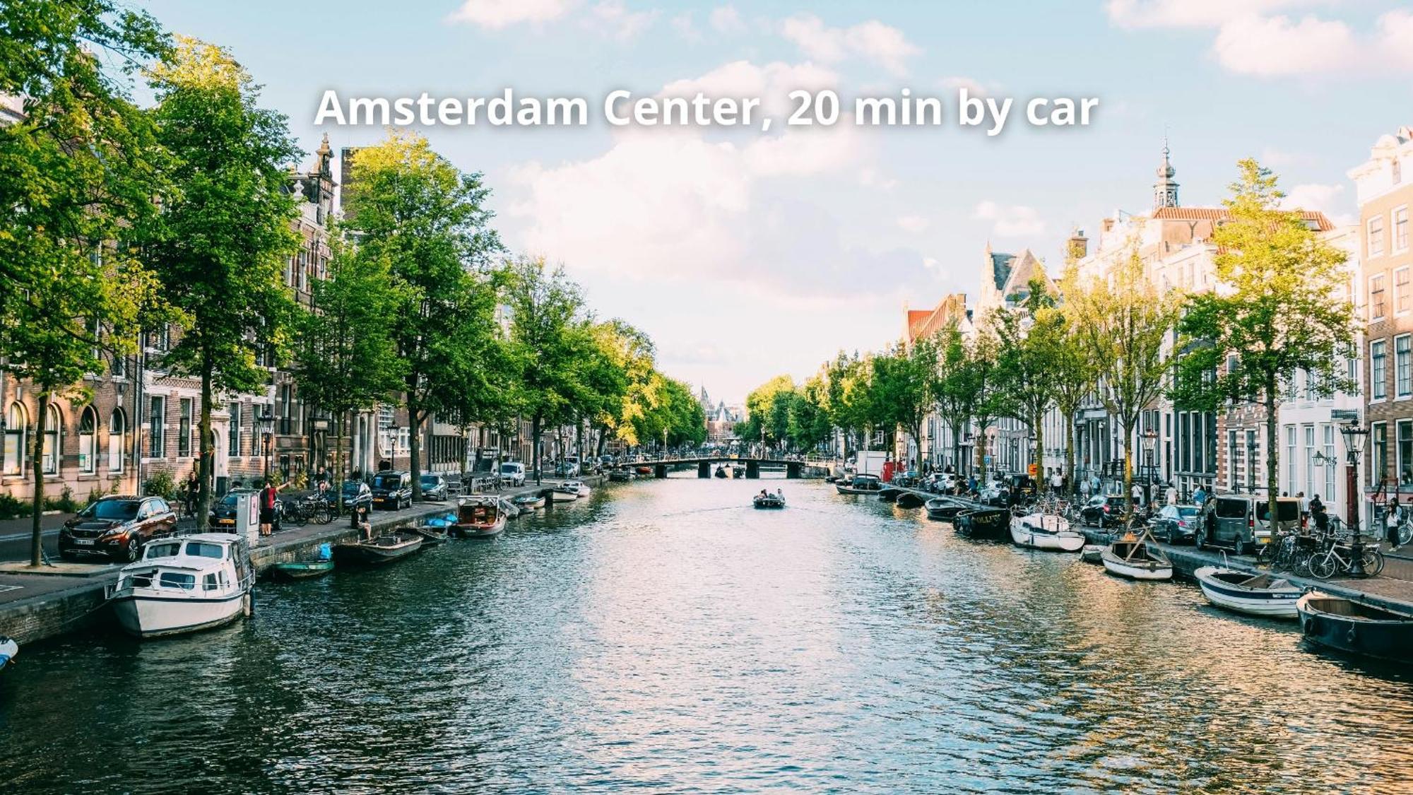 Boutique Hotel Herbergh Amsterdam Airport Free Parking Badhoevedorp Eksteriør billede