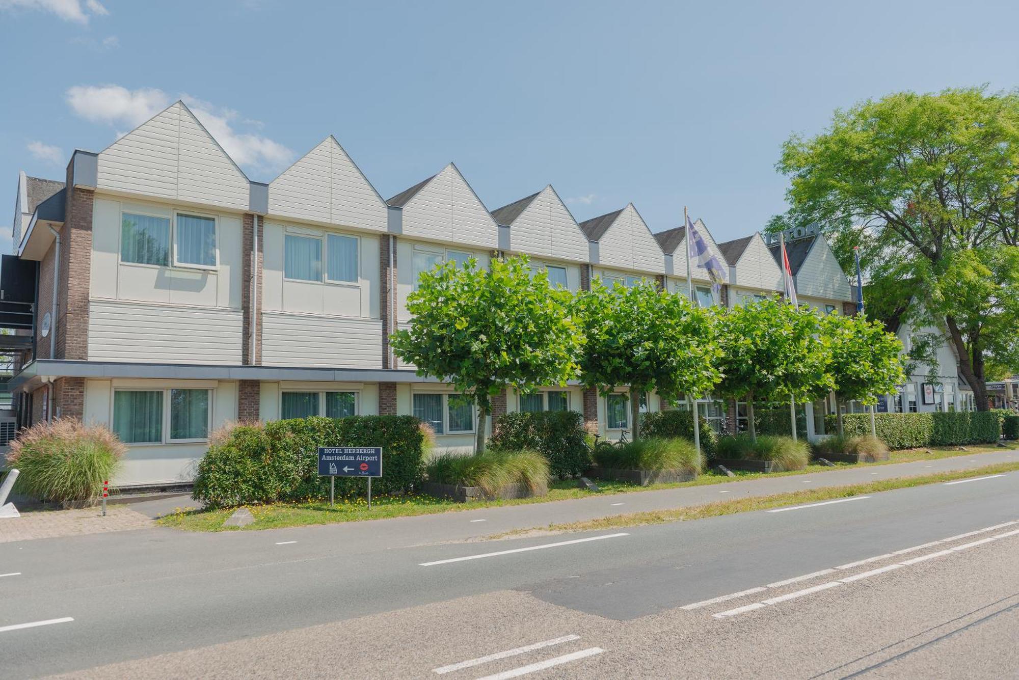 Boutique Hotel Herbergh Amsterdam Airport Free Parking Badhoevedorp Eksteriør billede