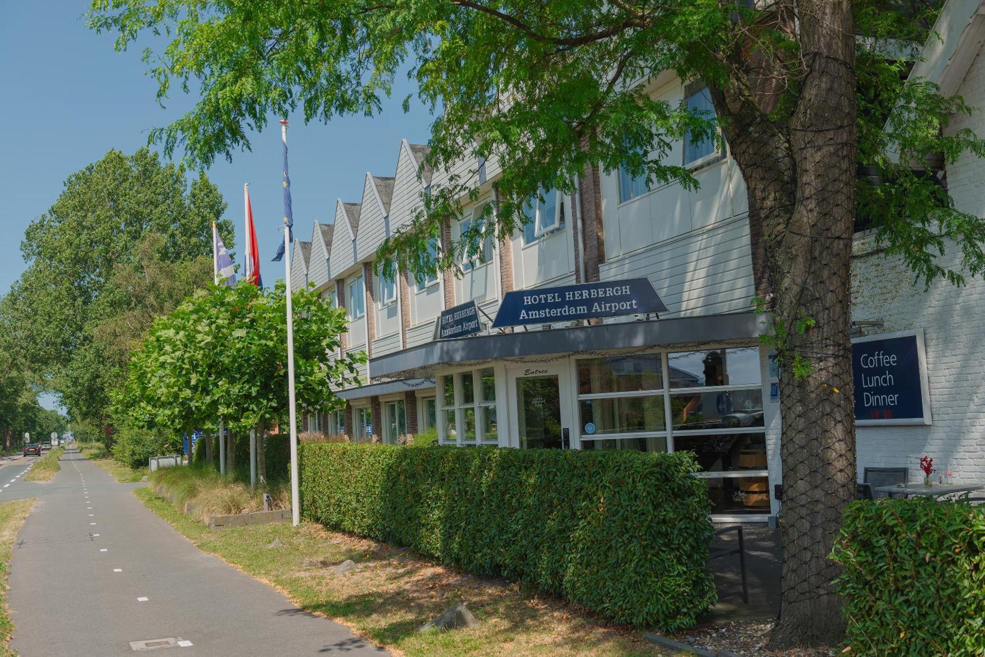 Boutique Hotel Herbergh Amsterdam Airport Free Parking Badhoevedorp Eksteriør billede